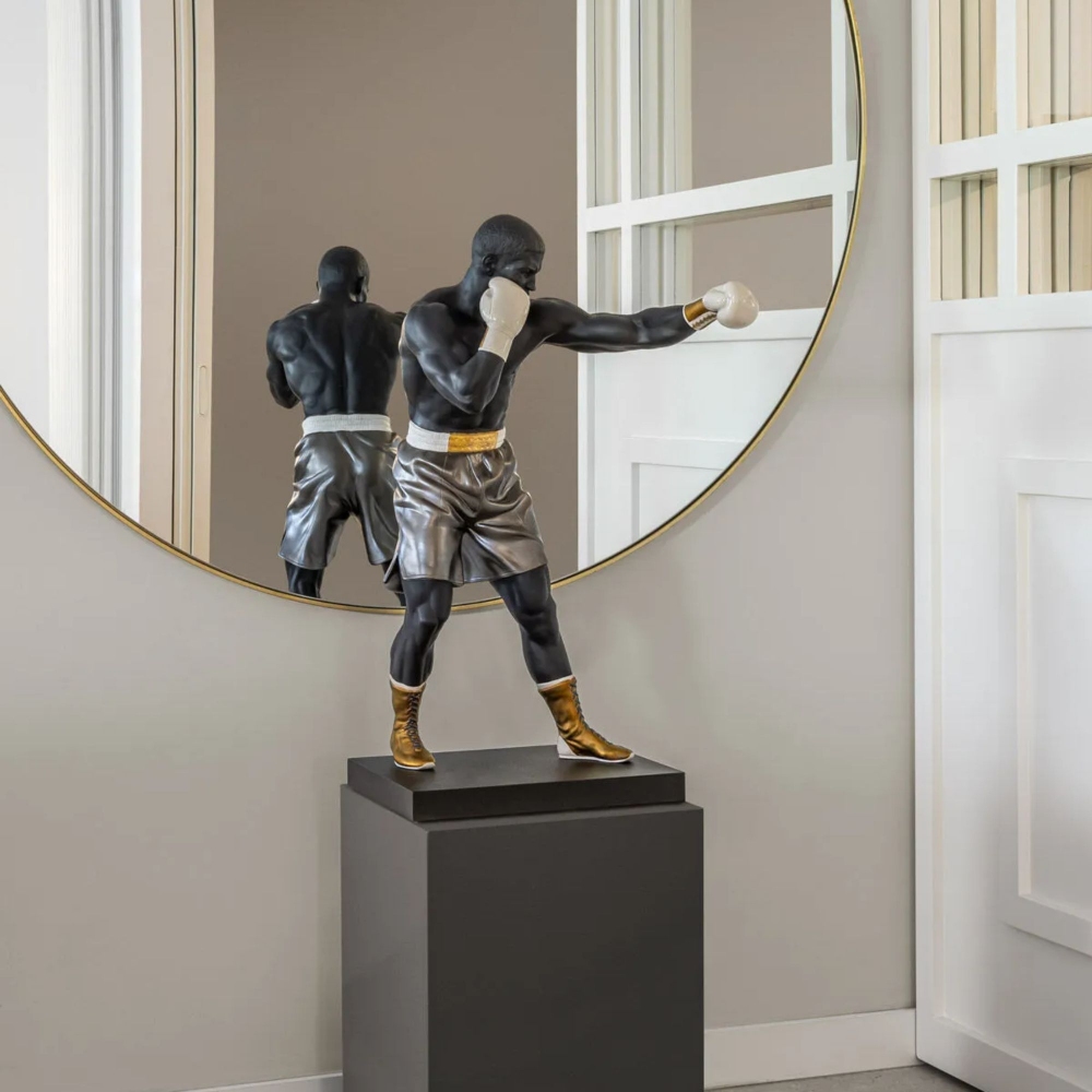 Lladró Boxer Sculpture