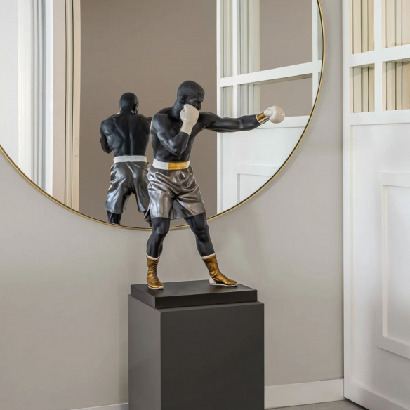 Lladró Boxer Sculpture