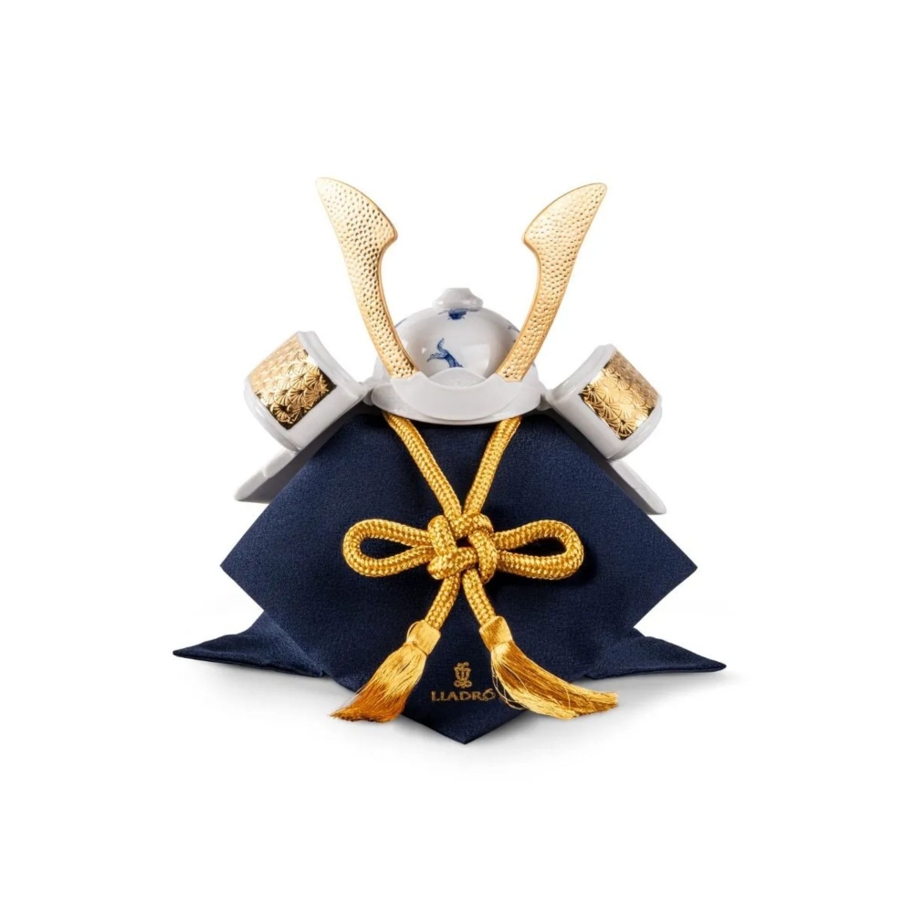 Lladró Carpe Koï Samurai Helmet...