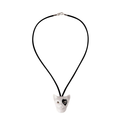 Lladró Cat in Love Pendant