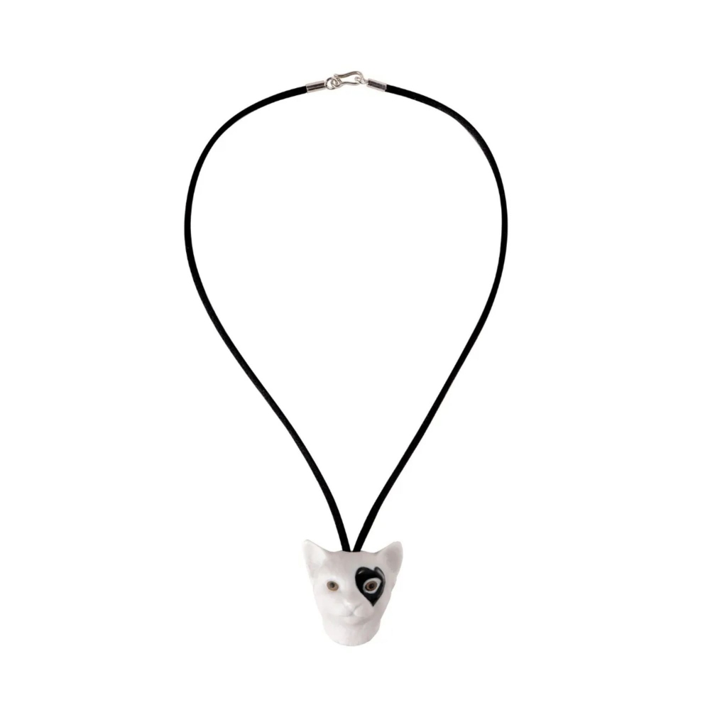 Lladró Ciondolo in porcellana Gatto...