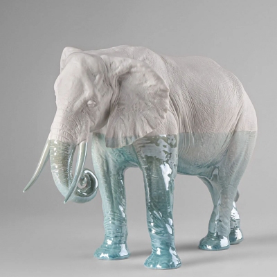 Lladró Underwater Elephant... 2