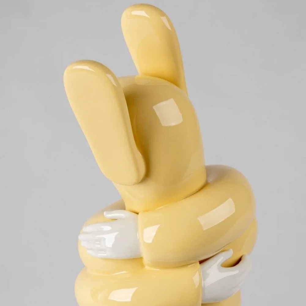 Lladró Embraced Yellow Sculpture