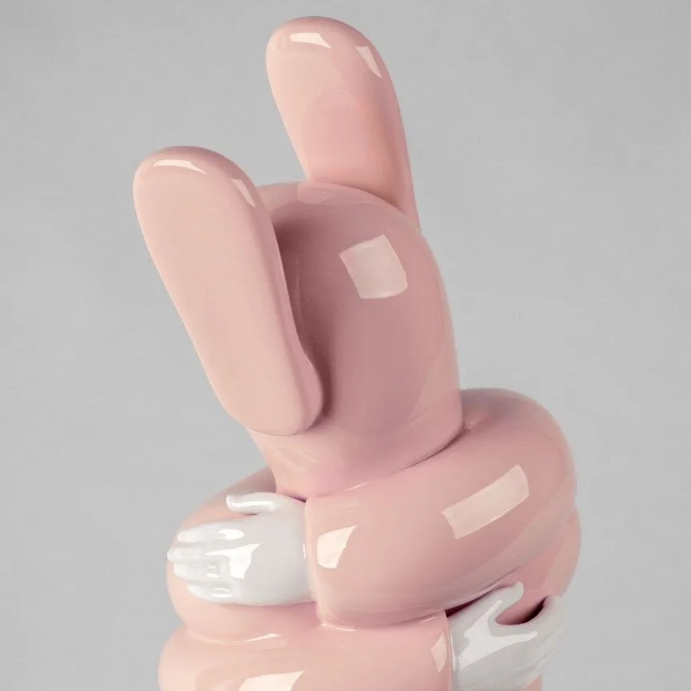 Lladró Embraced Pink Sculpture