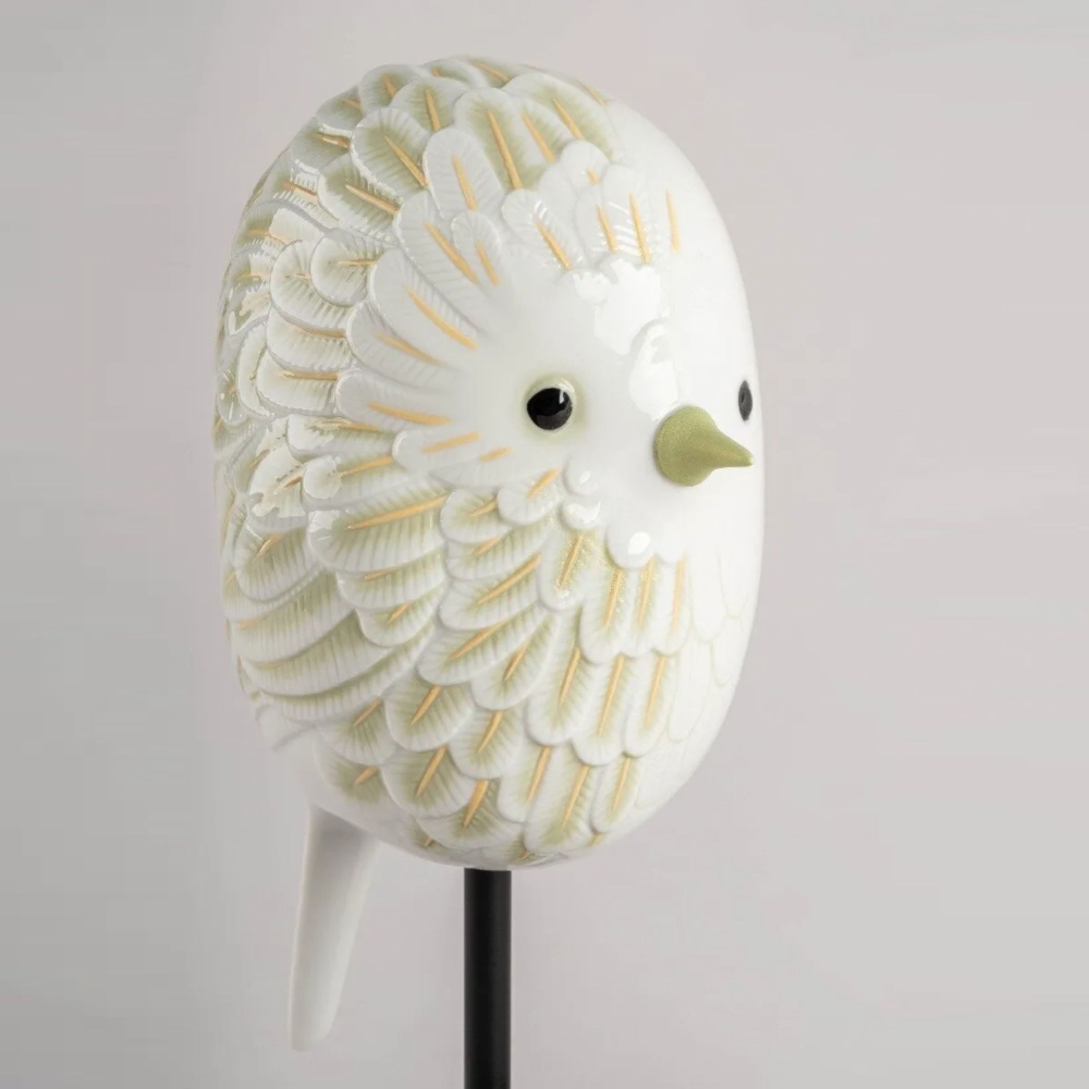 Lladró Face 2 Face Sparrow Sculpture