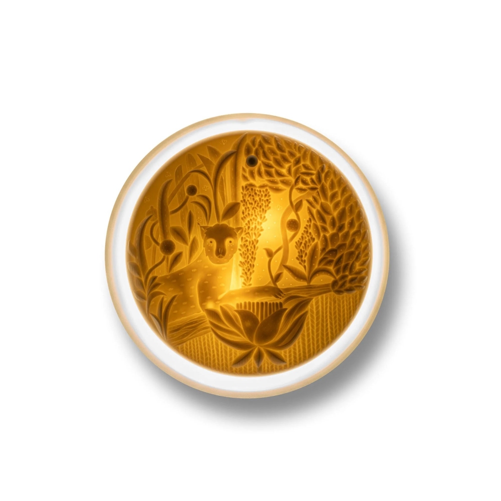 Lladró Lampada da parete Giungla