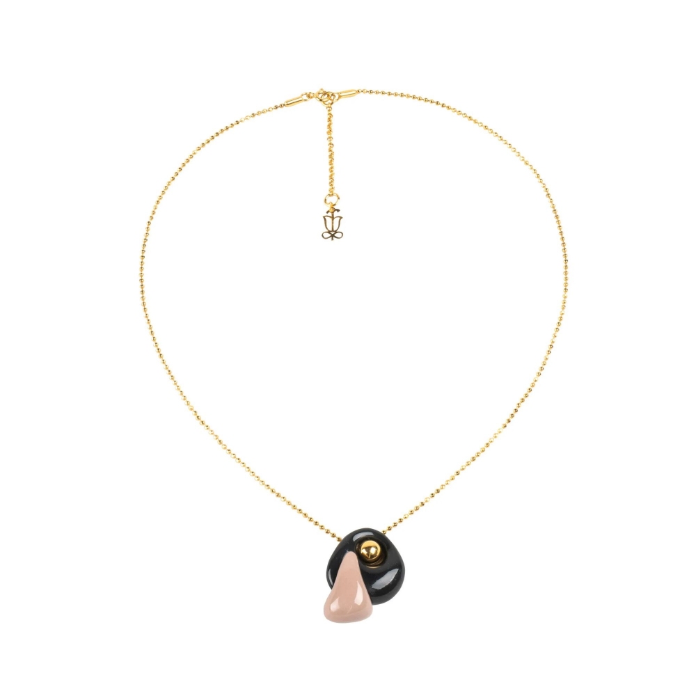 Lladró Golden Pebbles Pendant