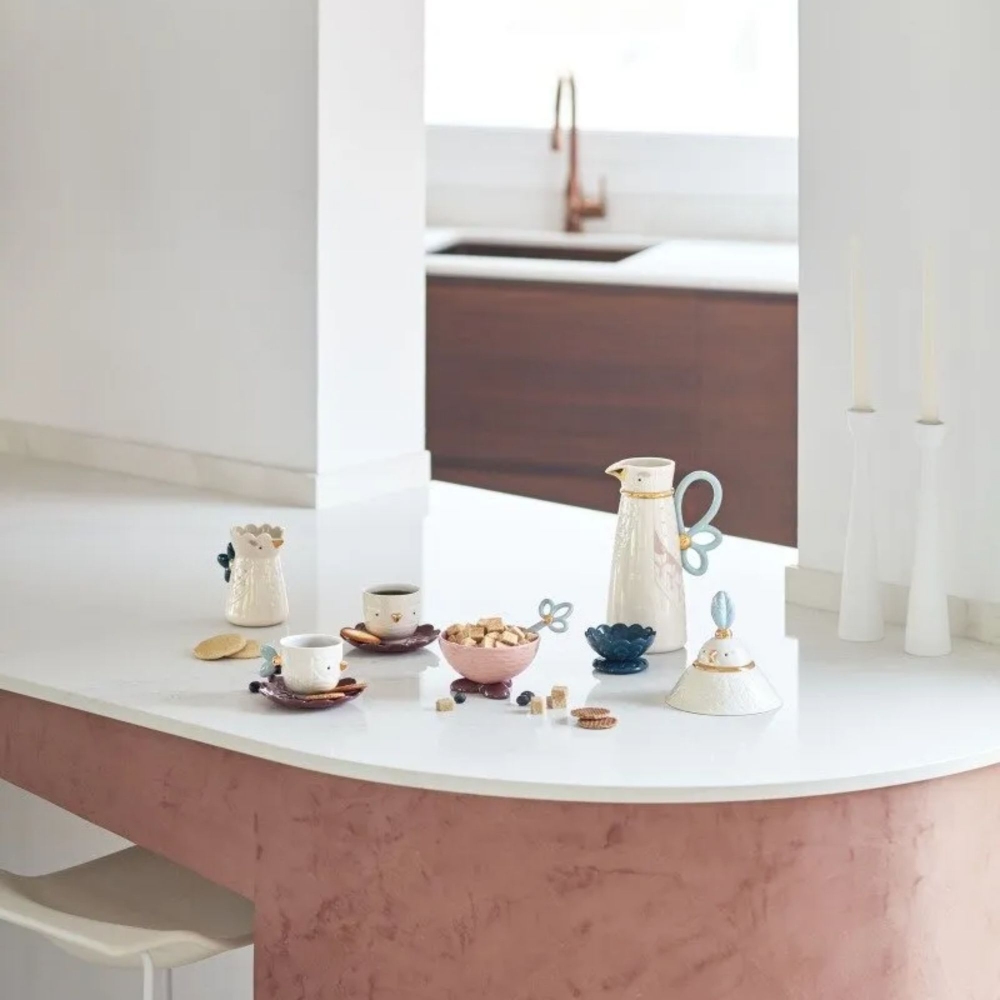 Lladró Porta caffè in porcellana Kawki