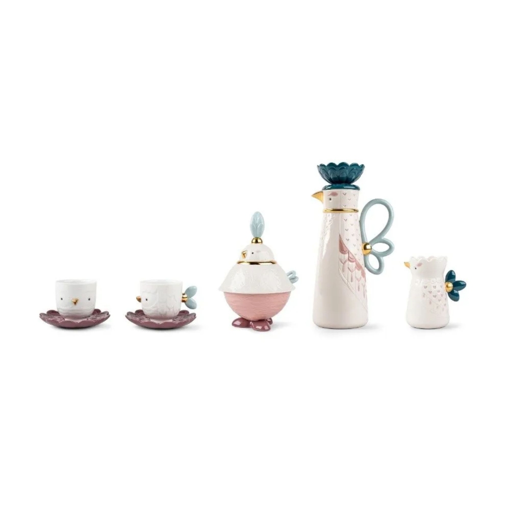 Lladró Kawki Porcelain Coffee Pot