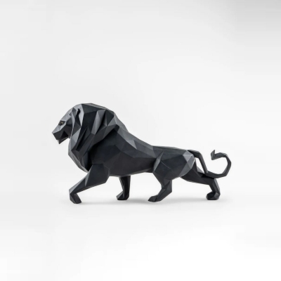 Lladrò Black Lion Porcelain... 2