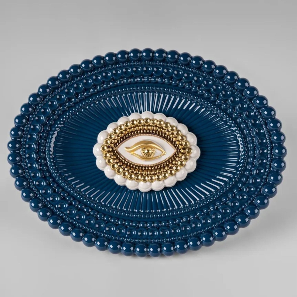 Lladrò Lover's Eyes Porcelain Tray