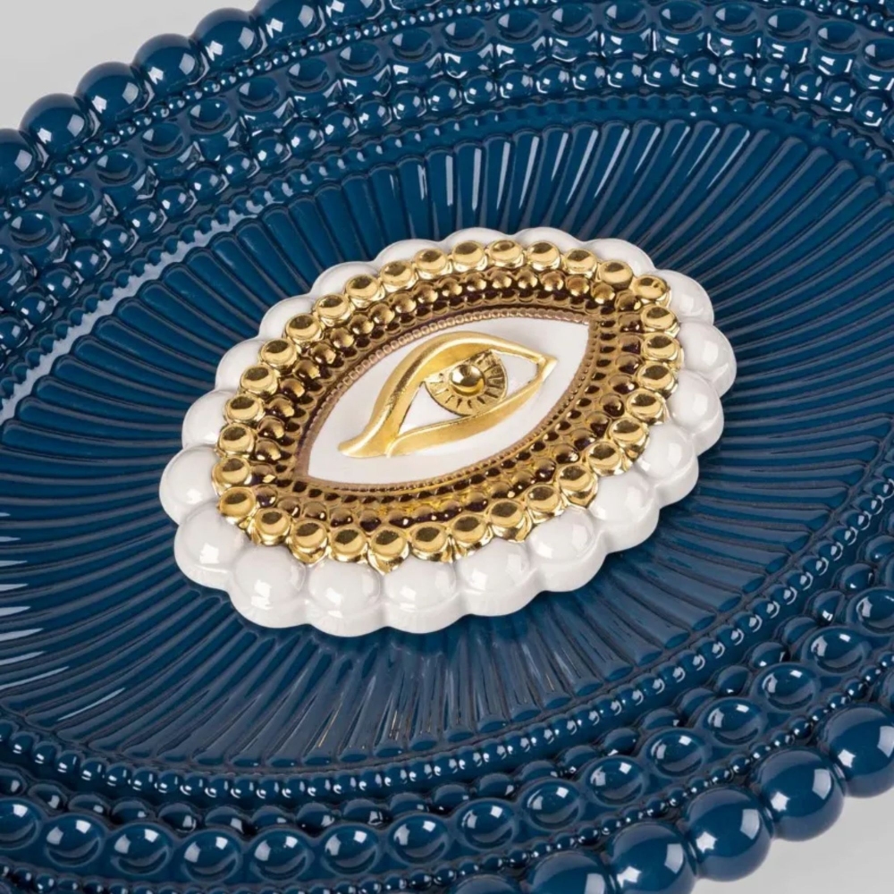 Lladrò Lover's Eyes Porcelain Tray