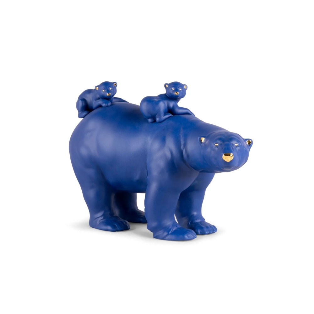 Lladrò Mother Bear And Her Little...