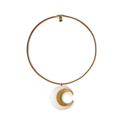 Lladrò Moon Pendant
