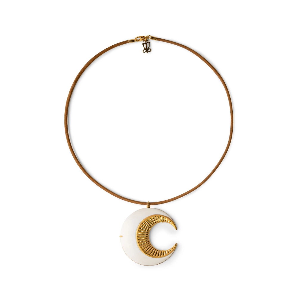Lladrò Moon Pendant