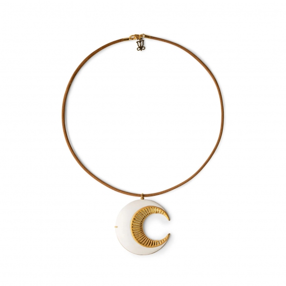 Lladrò Moon Pendant