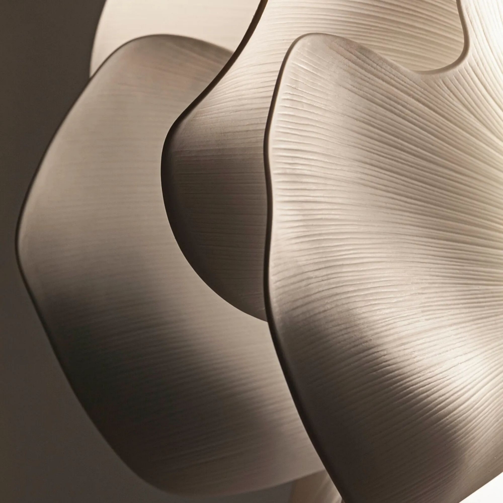 Lladrò Nightbloom suspension lamp 60 cm