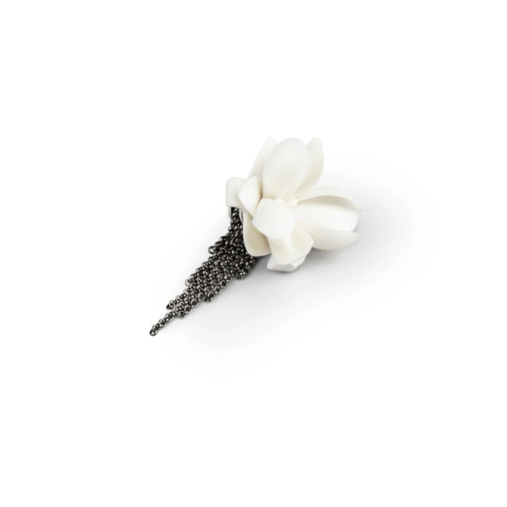 Lladrò Orchidea Brooch