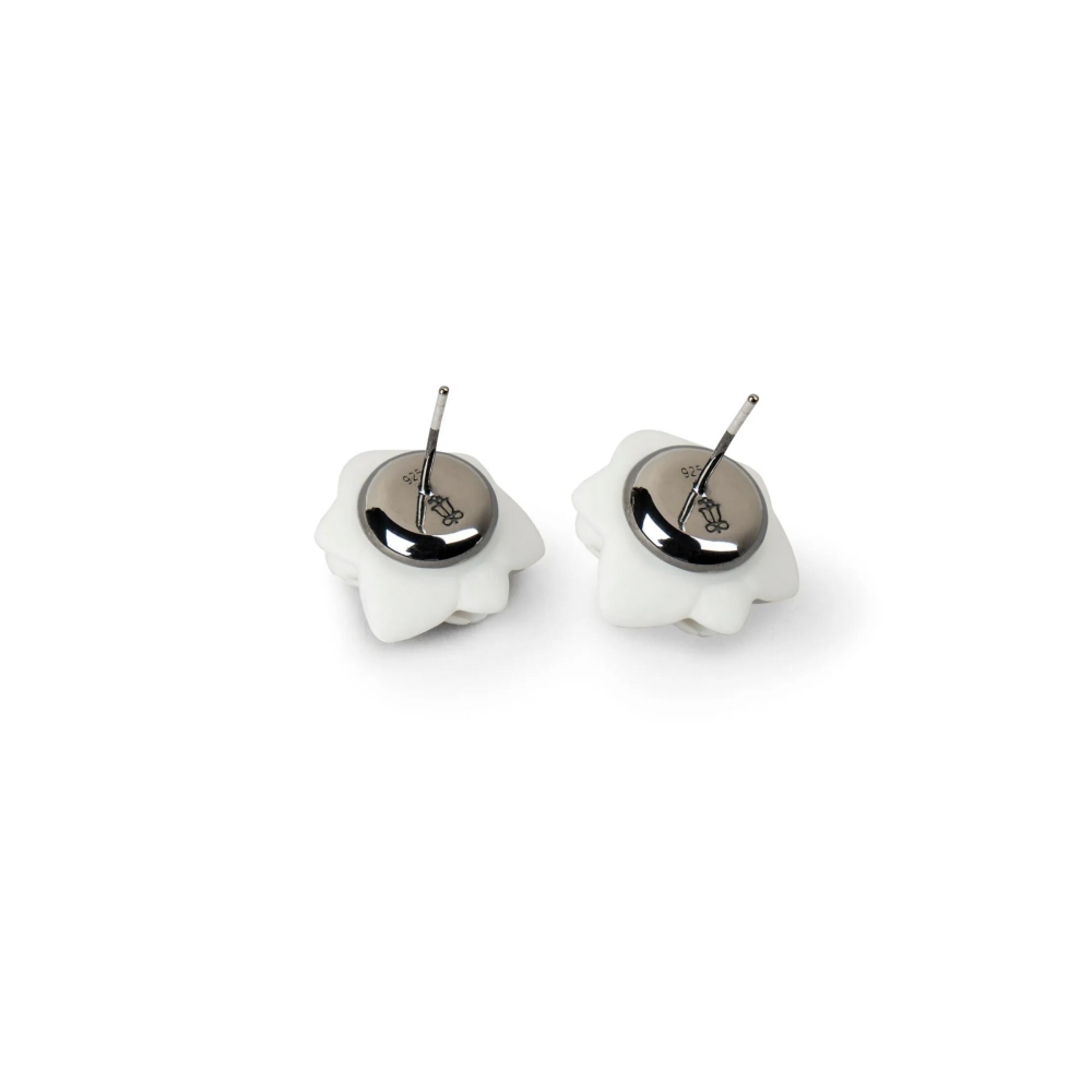 Lladrò Orchidea Stud Earrings
