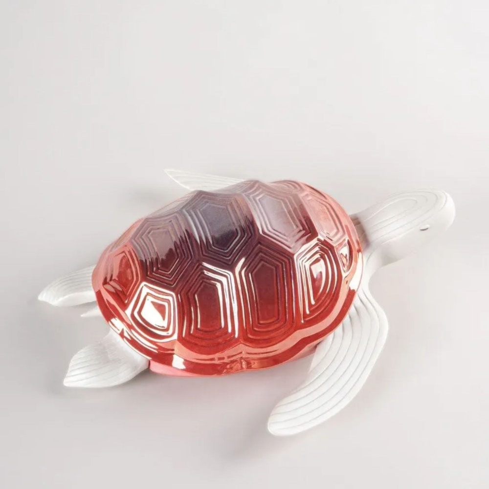 Lladrò Little Turtle Porcelain Sculpture