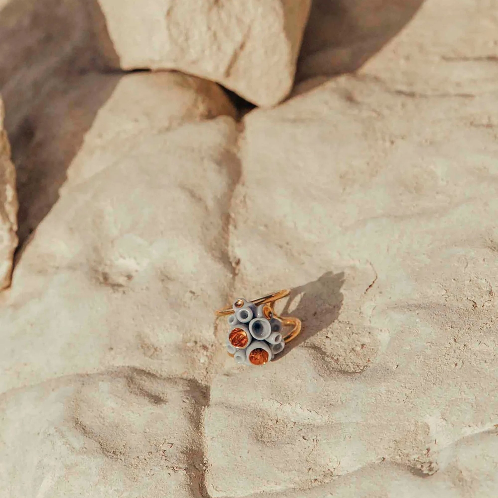 Lladrò Anello Coral Reef