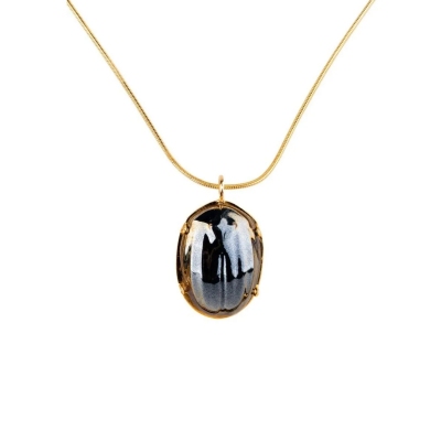 Lladrò Scarab pendant