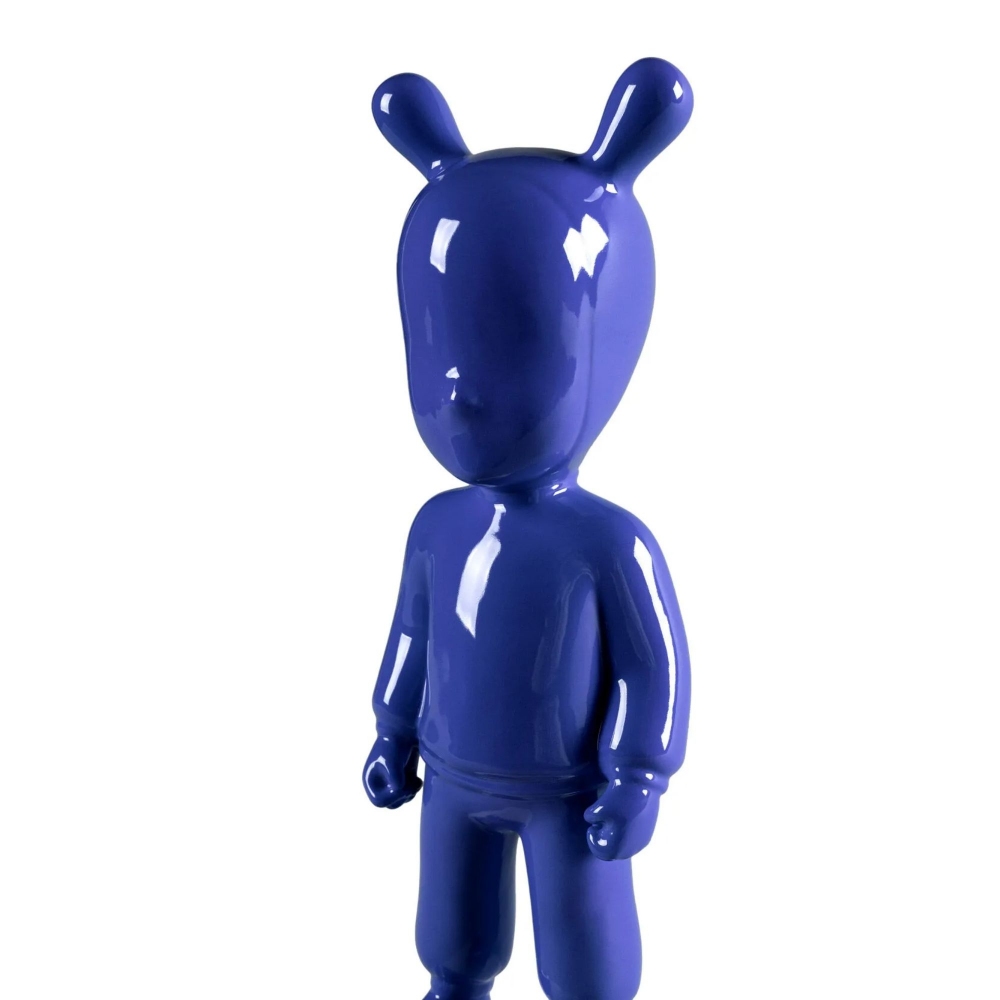 Lladrò The Indigo Blue Guest Porcelain Sculpture
