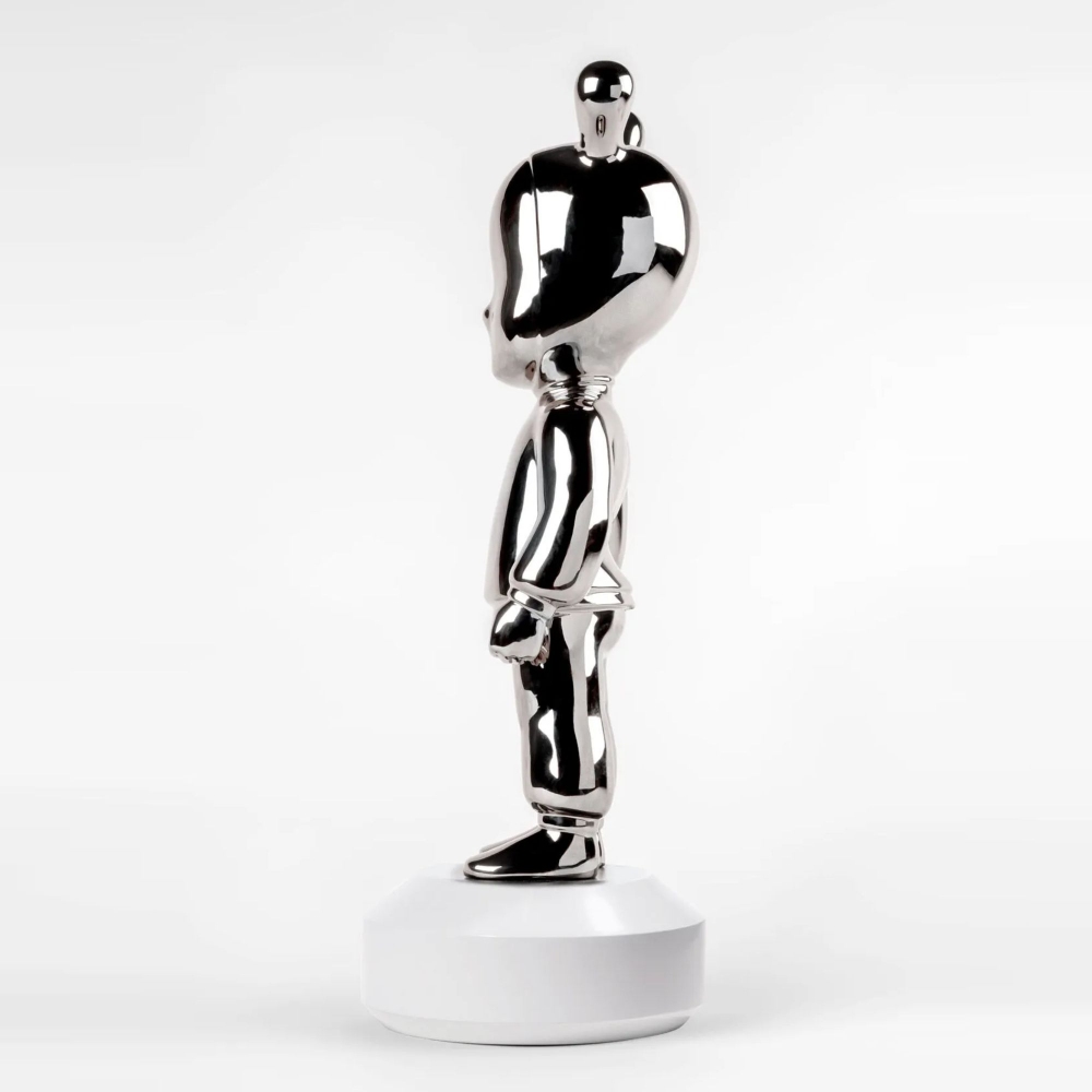 Lladrò Scultura in porcellana The Silver Guest Big