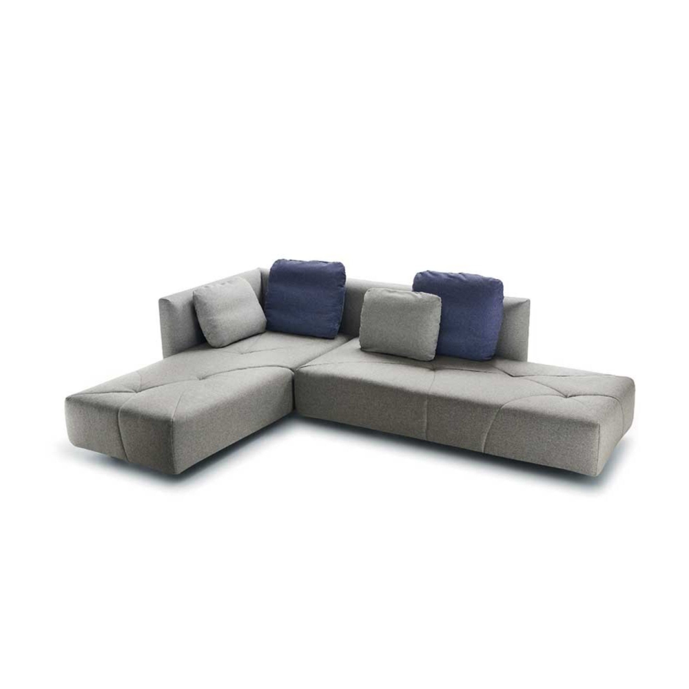 BBB Italia Divano letto angolare Bed Bed Doppio - Bracciolo a sinistra