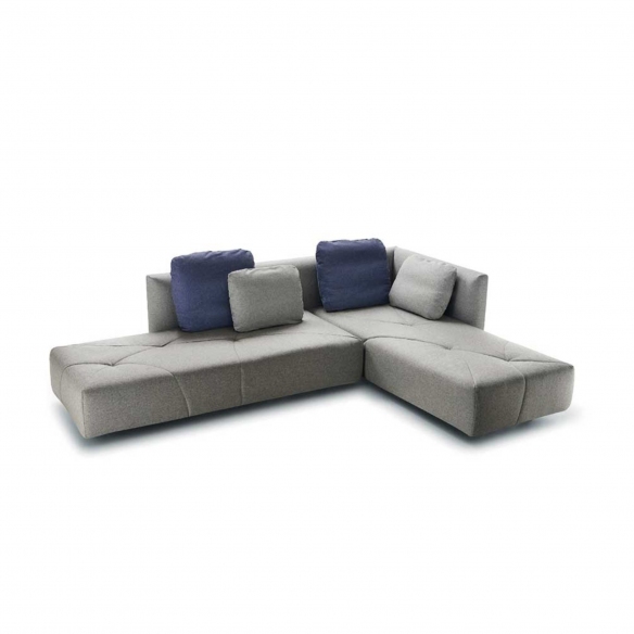 BBB Italia Divano letto angolare Bed Bed Doppio - Bracciolo a destra