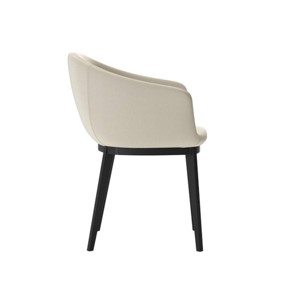 BBB Italia Poltroncina Lucrezia con fusto in tubo