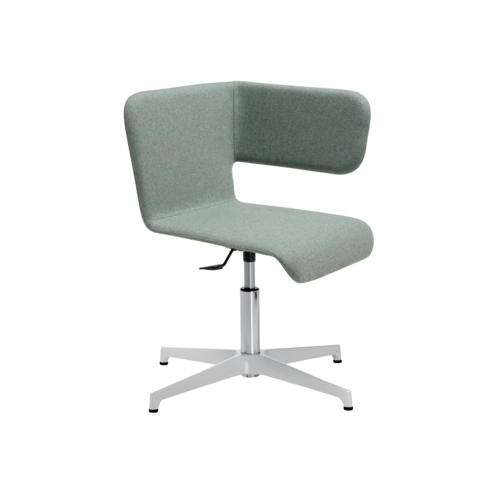 BBB Italia Twiss Chair with 4-spoke aluminum base