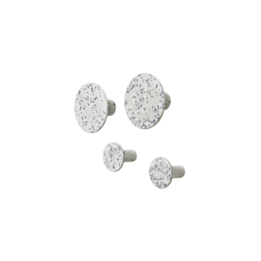 Blomus Set di 4 ganci a parete Ponto