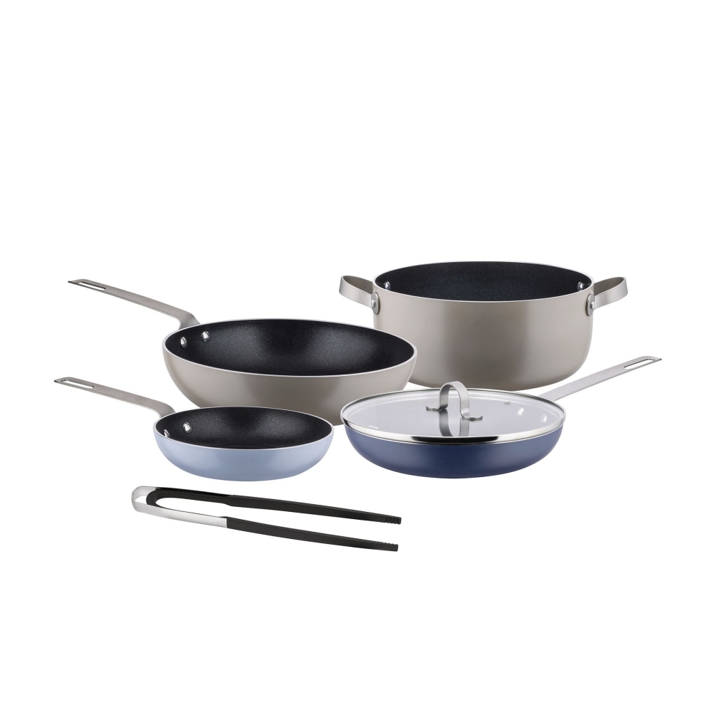 Alessi Batteria di pentole 6 pz Tama