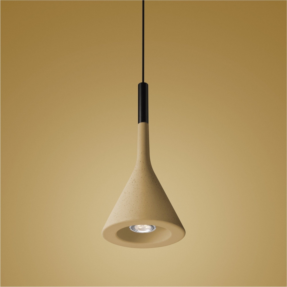Quick Ship - Foscarini Aplomb Led suspension lamp Yellow