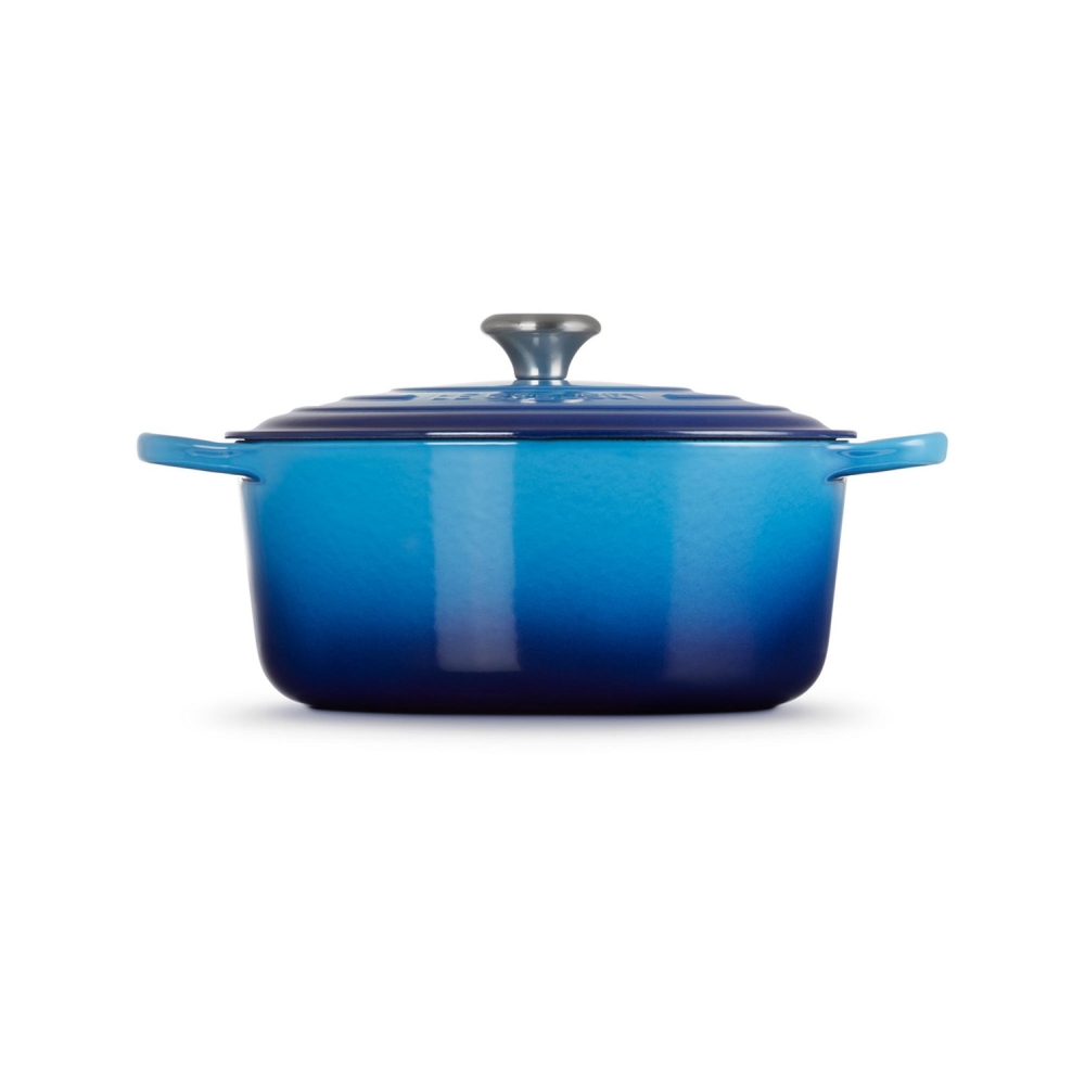 Le Creuset Casseruola Cocotte Rotonda Evolution diam. 28 cm Azure Blu