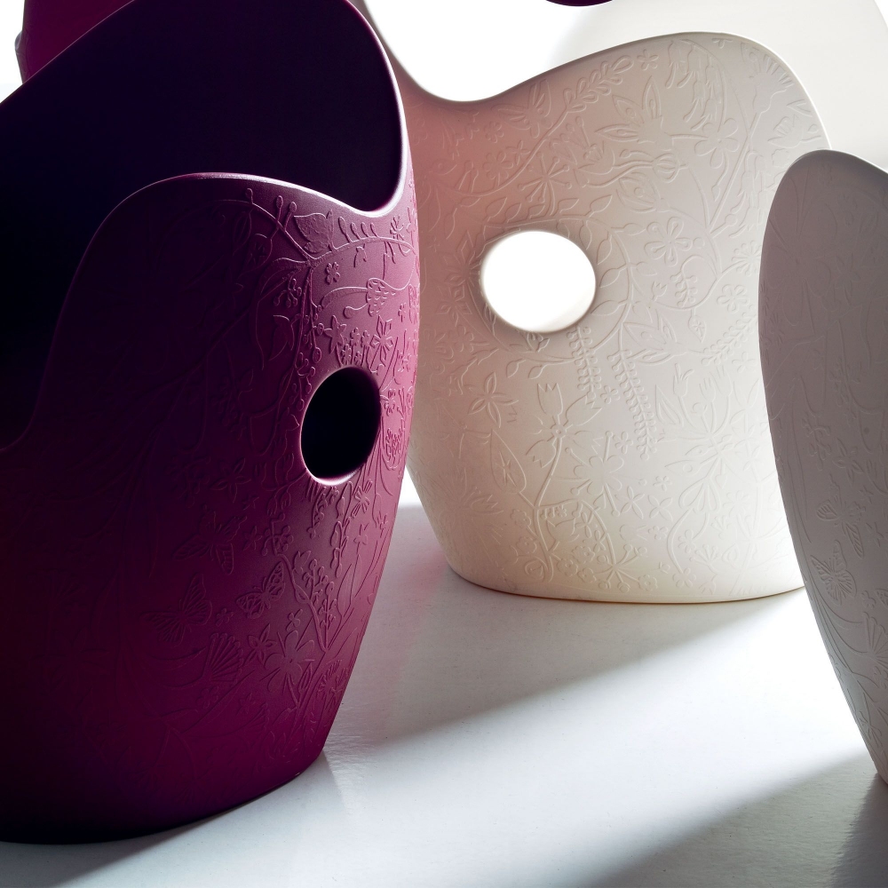 Pronta Consegna - Moroso Poltroncina O-Nest Bianco RAL 9010