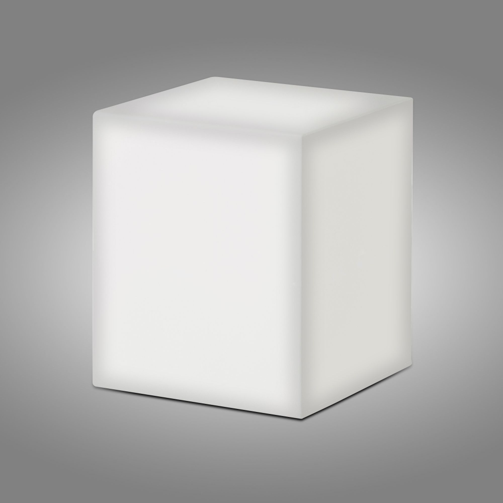 Pronta Consegna - Slide Lampada da tavolo/terra Cubo da esterno 50x50x60h cm