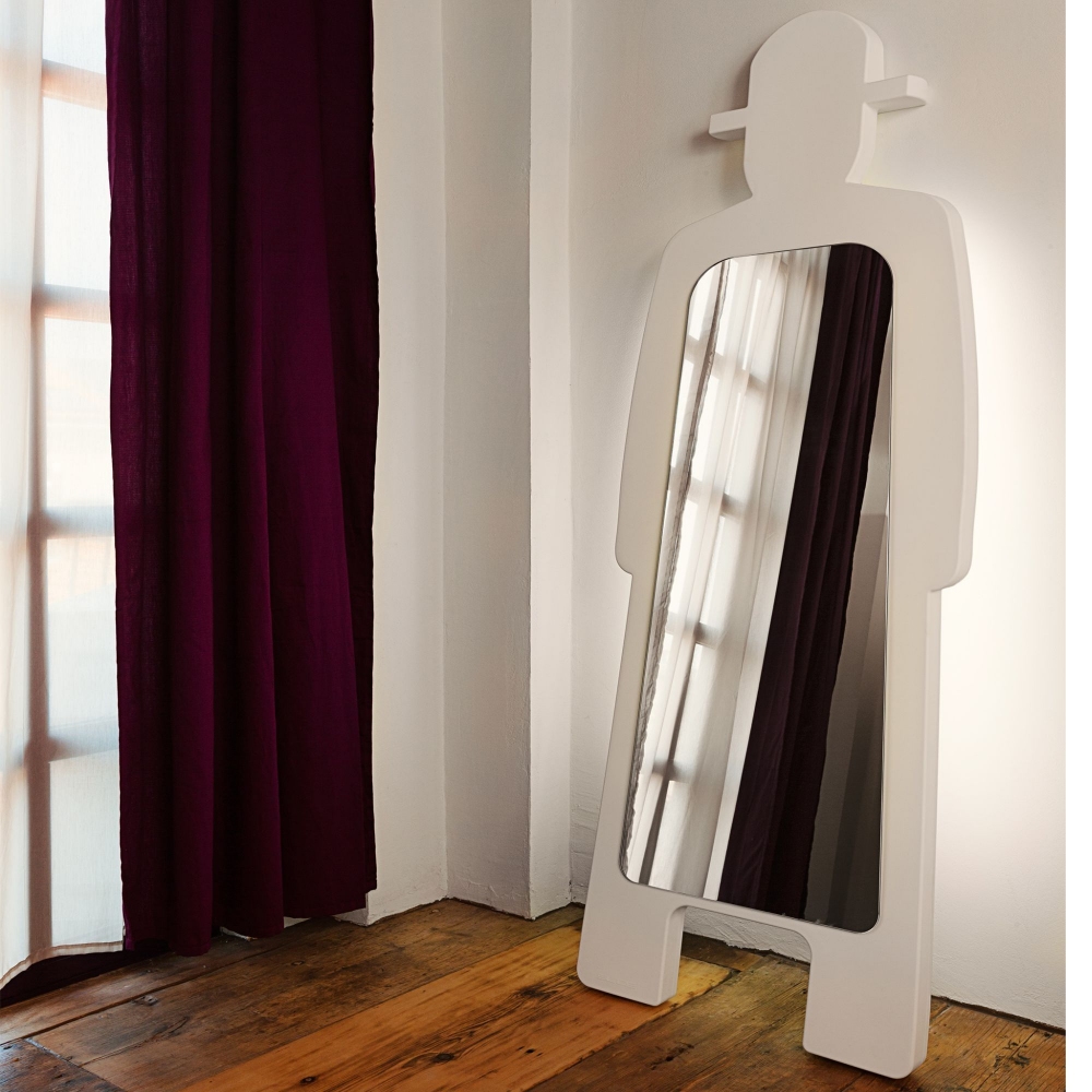 Quick Ship - Slide Mr. Giò Mirror Milky White