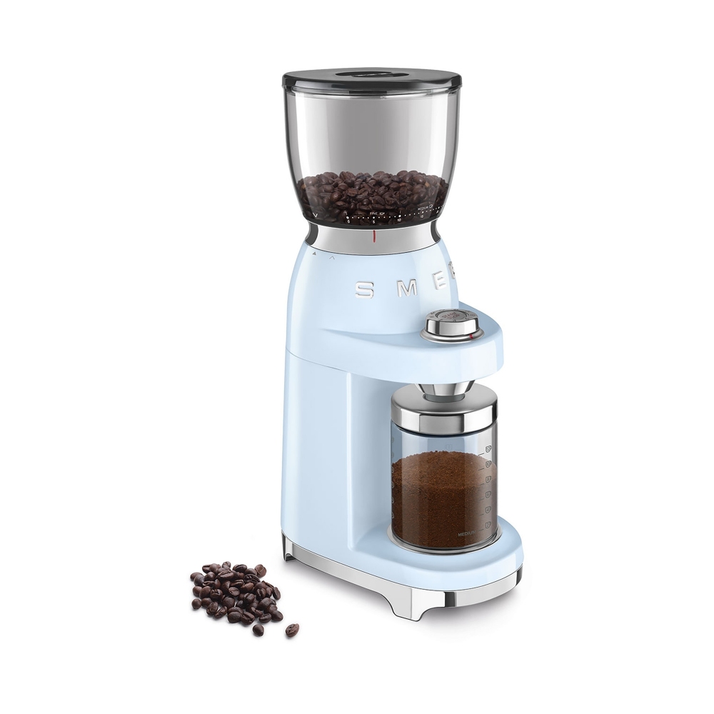 Pronta Consegna - Smeg Macinacaffè Estetica 50's Style Azzurro