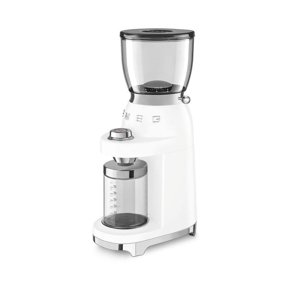 Quick Ship - Smeg Estetica 50's Style coffee grinder White