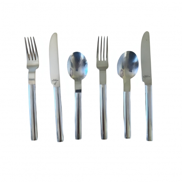 Bodanova Set 6 posate Oval Steel Mirror