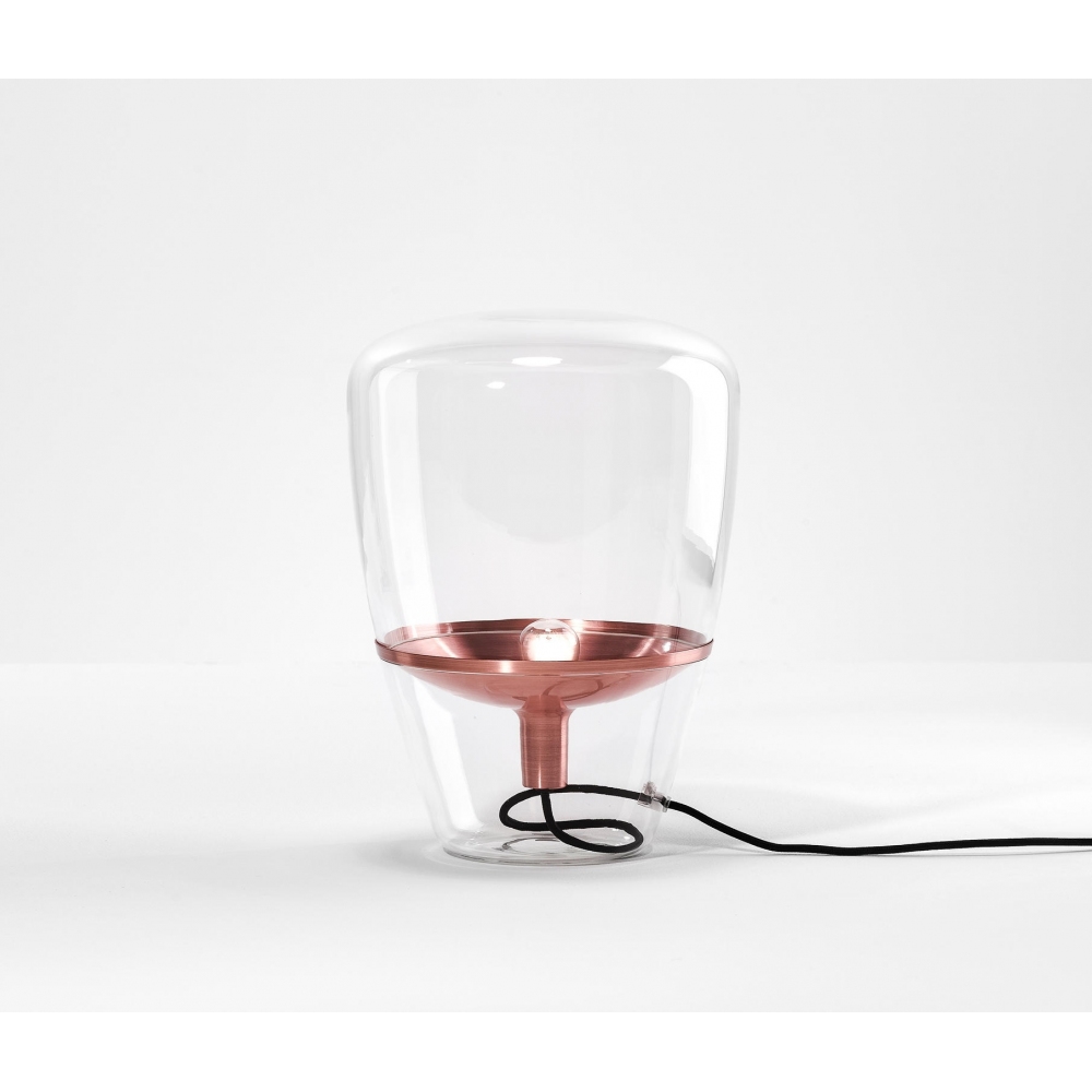 Quick Ship - Brokis Balloons Small PC856 table lamp Transparent-Copper