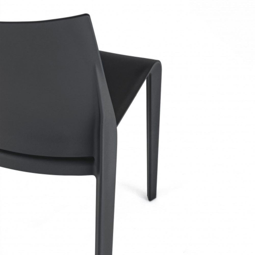Quick Ship - Desalto Riga Chair Black