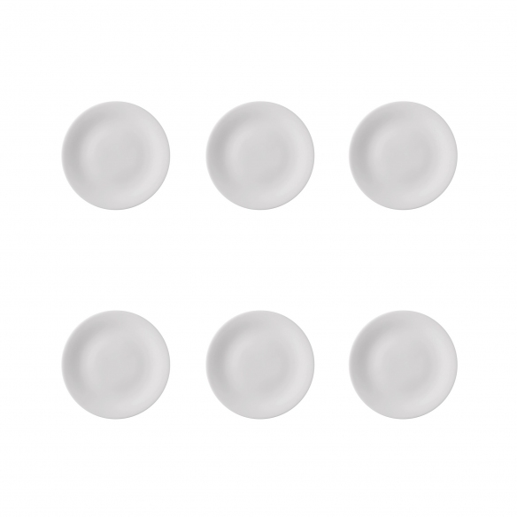 Quick Ship - Arthur Krupp 6 Neve flat plates diam. 17 cm