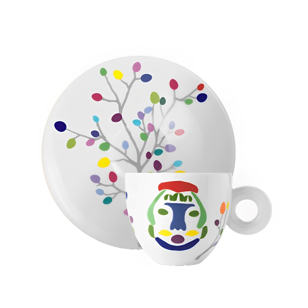 Illy Illy Art Collection Pascale Marthine Tayou 6 cappuccino cups