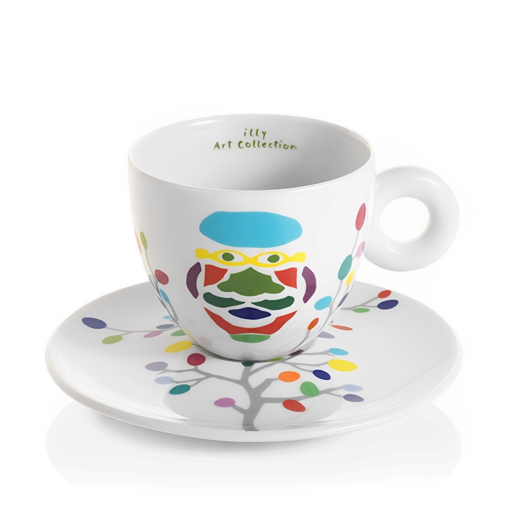 Illy Illy Art Collection Pascale Marthine Tayou 6 cappuccino cups