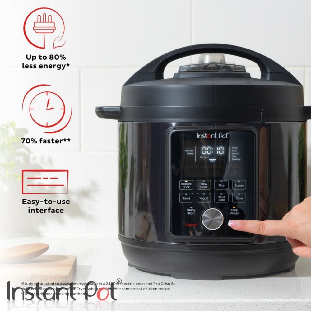 Instant Pot pentola a pressione Duo Plus Whisper Quiet 5,7 litri