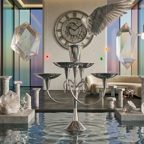 Driade Candelabro Matthew Boulton I