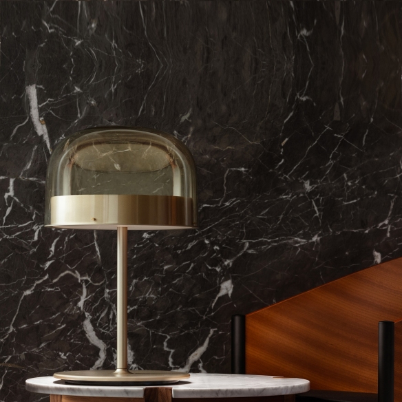 Pronta Consegna - Arte Lampada da tavolo Equatore piccola Oro Opaco
